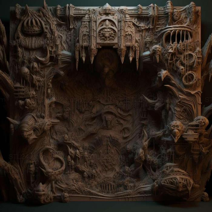 Games (Ultimate ADOM Caverns of Chaos 3, GAMES_34839) 3D models for cnc