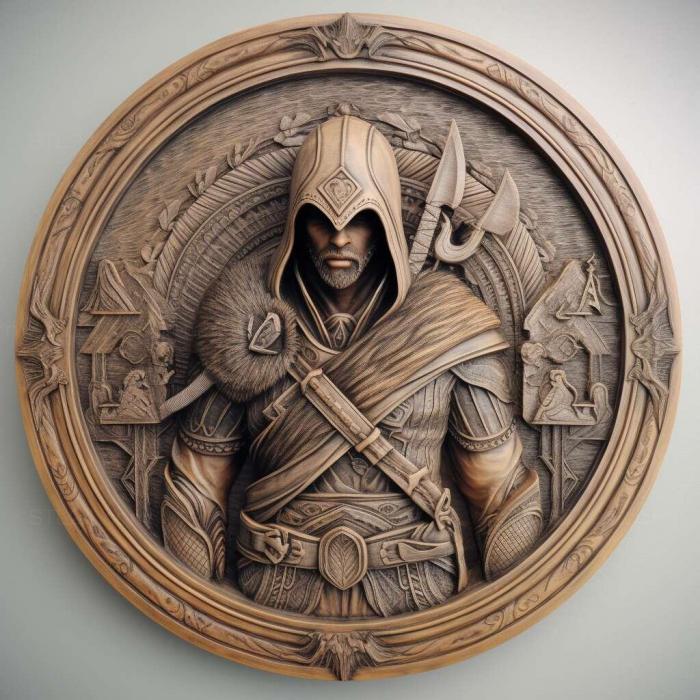 Игры (Assassins Creed Revelations Коллекционное издание 3, GAMES_34875) 3D модель для ЧПУ станка