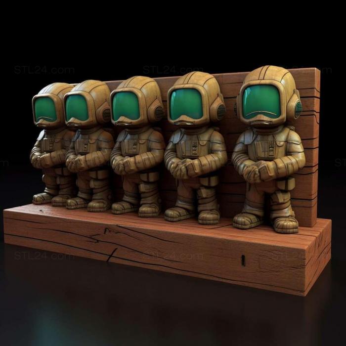 Games (Stealth Inc2 A Game of Clones 4, GAMES_34960) 3D models for cnc