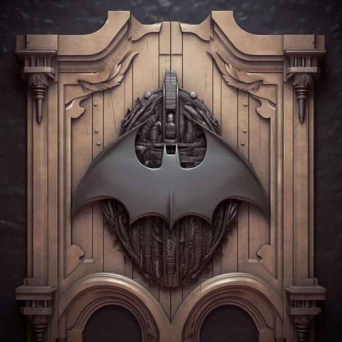 Games (Batman Arkham Origins Blackgate Deluxe Edition 4, GAMES_34992) 3D models for cnc