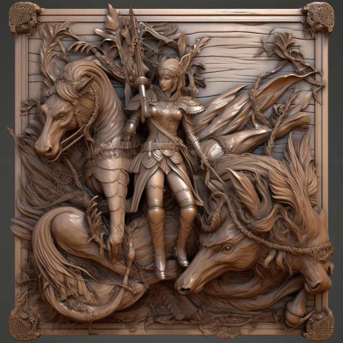 Games (Dissidia Final Fantasy 3, GAMES_35343) 3D models for cnc