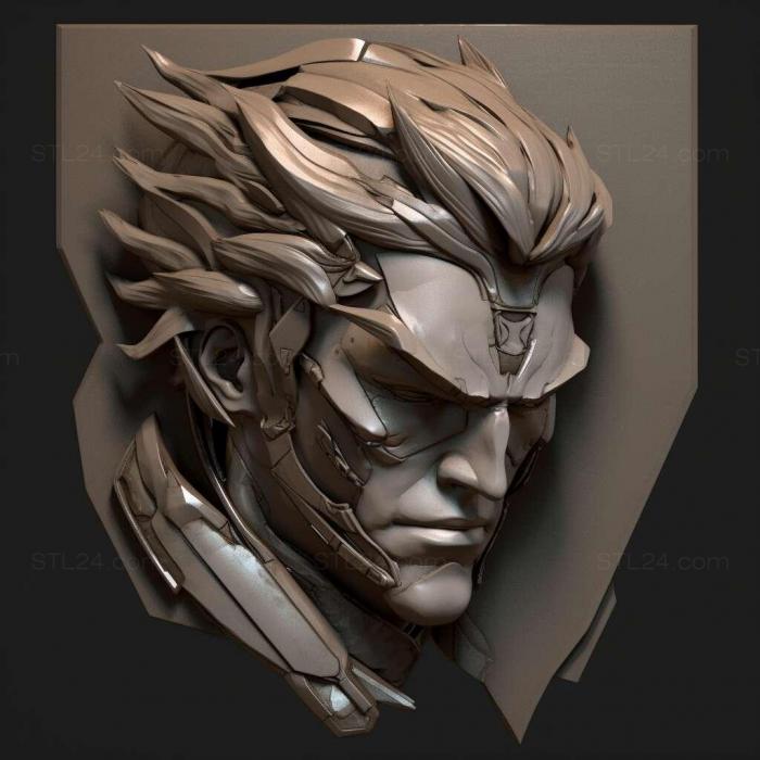 Games (Metal Gear Rising Revengeance Jetstream Sam 4, GAMES_35368) 3D models for cnc