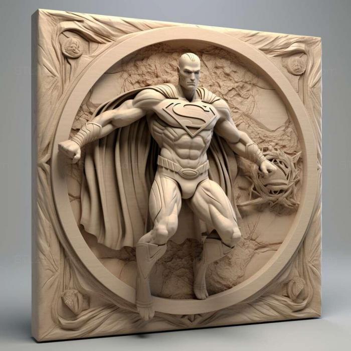 Games (DC Universe Online 4, GAMES_35456) 3D models for cnc