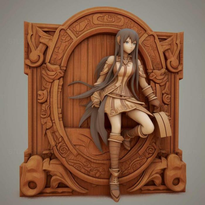 Games (Summon Night 6 LoBorders 2, GAMES_35494) 3D models for cnc