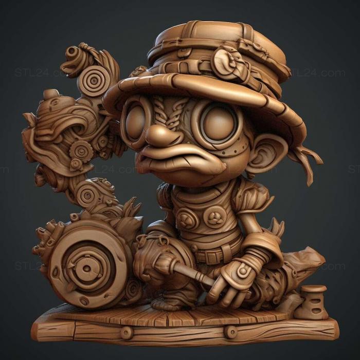 Games (SteamWorld Heigame 4, GAMES_35548) 3D models for cnc