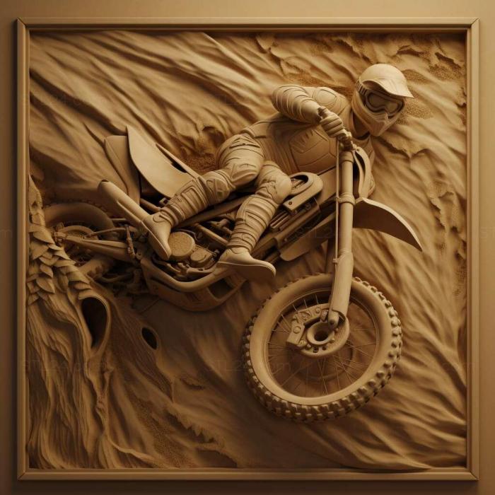 Games (Motocross Madness 2 1, GAMES_35581) 3D models for cnc