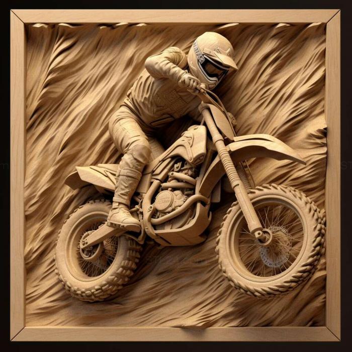 Games (Motocross Madness 2 2, GAMES_35582) 3D models for cnc