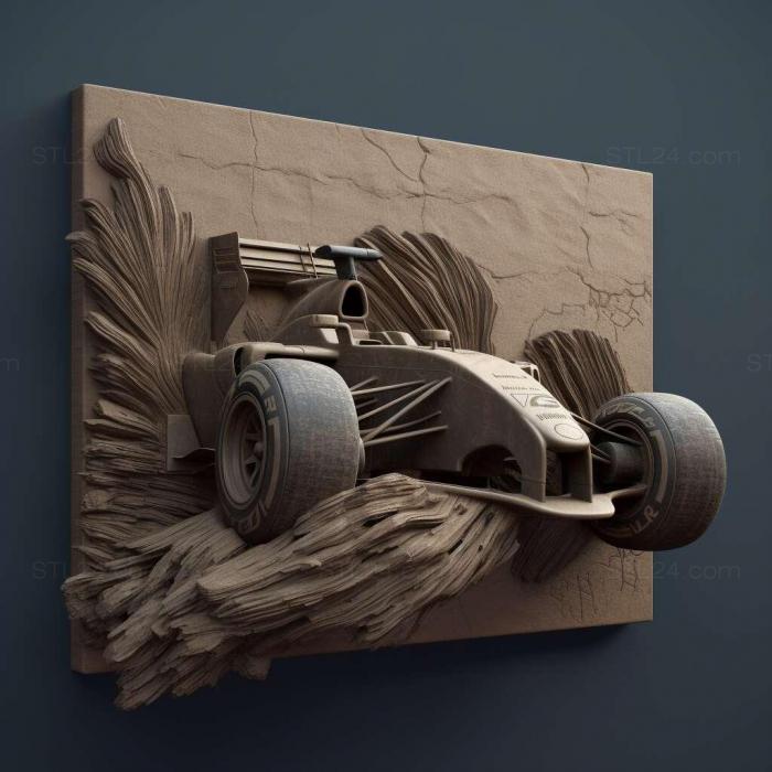 Games (F1 Online The Game 2, GAMES_36054) 3D models for cnc