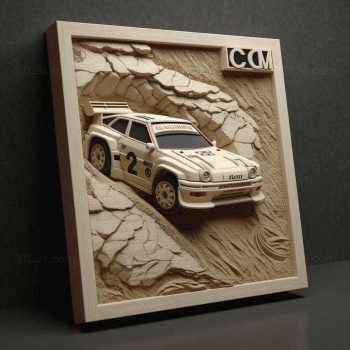 Games (Colin McRae Rally 4, GAMES_36392) 3D models for cnc