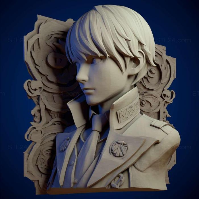 Games (Persona 3 Portable 3, GAMES_36803) 3D models for cnc