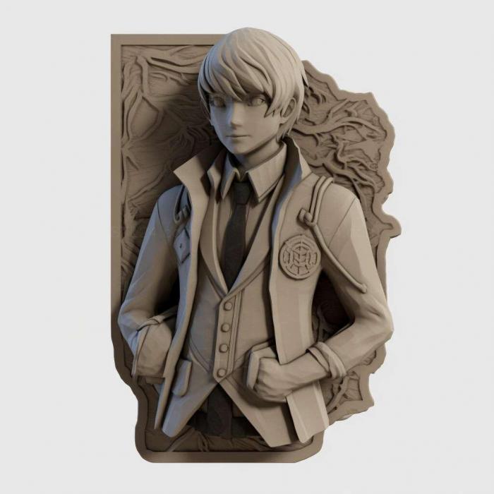 Games (Persona 3 Portable 4, GAMES_36804) 3D models for cnc