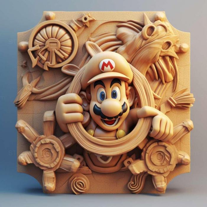 Games (Super Mario Sunshine 1, GAMES_36857) 3D models for cnc