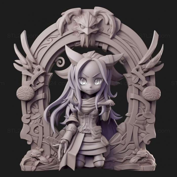 Games (Disgaea 5 Alliance of Vengeance 1, GAMES_37005) 3D models for cnc