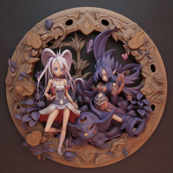 Games (Disgaea 5 Alliance of Vengeance 2, GAMES_37006) 3D models for cnc