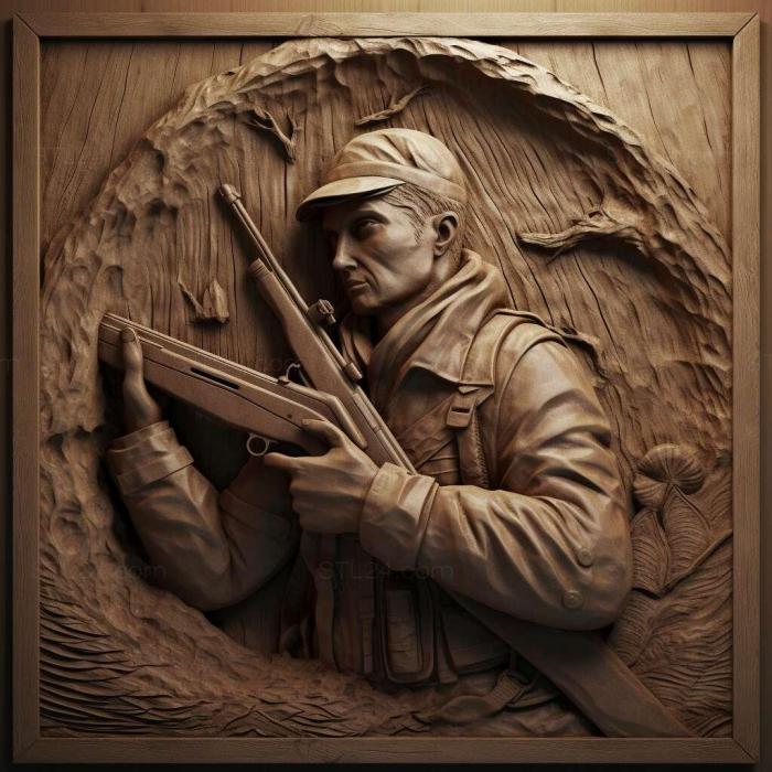 Games (Sniper Elite III Ultimate Edition 1, GAMES_3713) 3D models for cnc