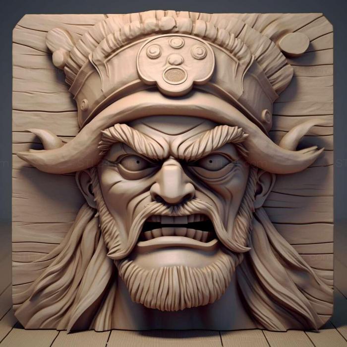 Games (One Piece Pirate Warriors 4 1, GAMES_37321) 3D models for cnc