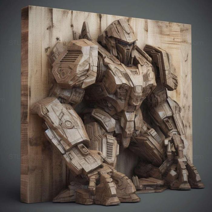 Games (Armored Core For Answer 1, GAMES_37649) 3D models for cnc
