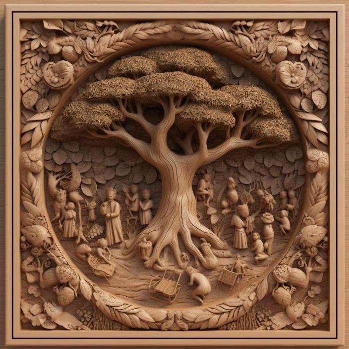 Games (Virtual Villagers The Tree of Life 1, GAMES_37661) 3D models for cnc