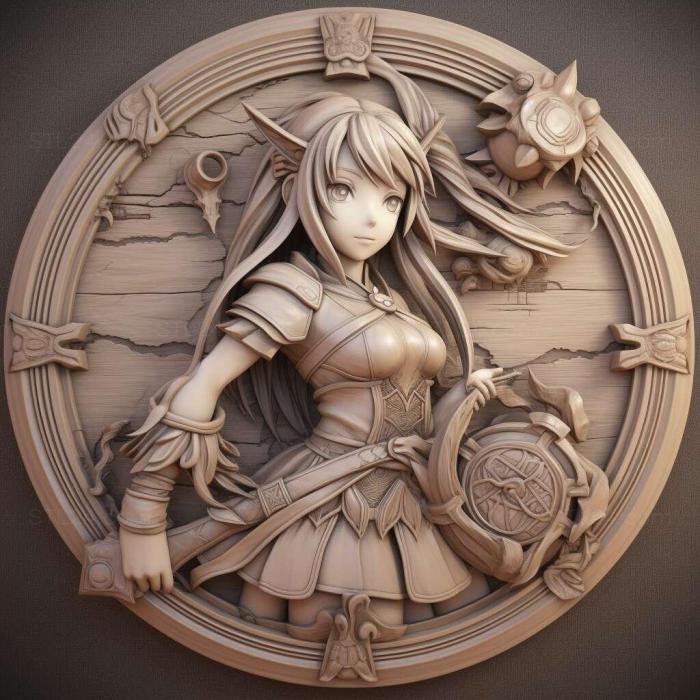 Games (The Legend of Heroes Trails in the Sky 4, GAMES_37668) 3D models for cnc