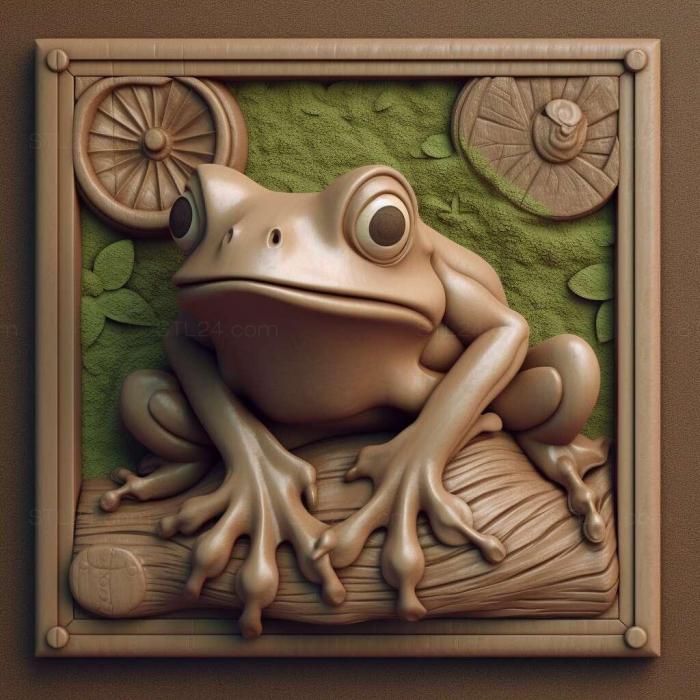 Games (Frogger The Great Quest 2, GAMES_37766) 3D models for cnc