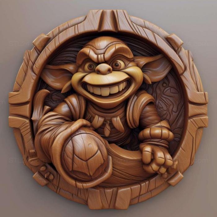 Games (Skylanders Imaginators 4, GAMES_37900) 3D models for cnc