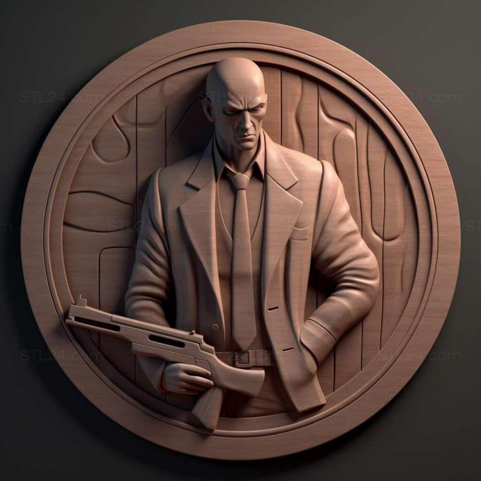 Games (Hitman Contracts 4, GAMES_38088) 3D models for cnc