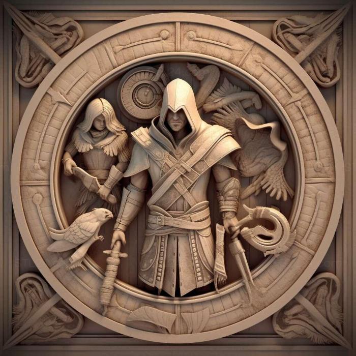 Games (Assassins Creed Anthology 1, GAMES_38141) 3D models for cnc
