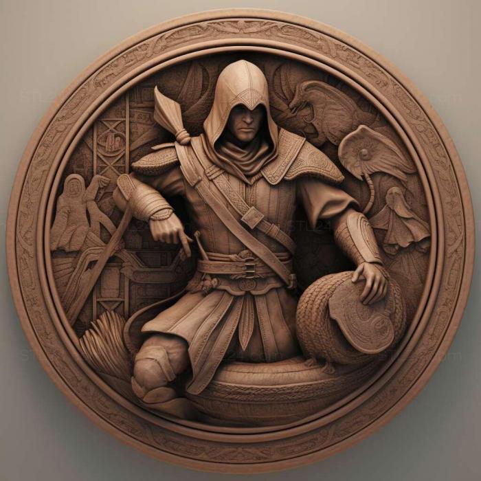 Games (Assassins Creed Anthology 4, GAMES_38144) 3D models for cnc