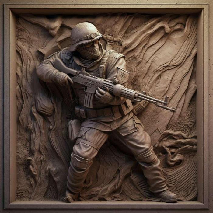 Games (Battlefield 2142 Northern Strike 1, GAMES_38205) 3D models for cnc
