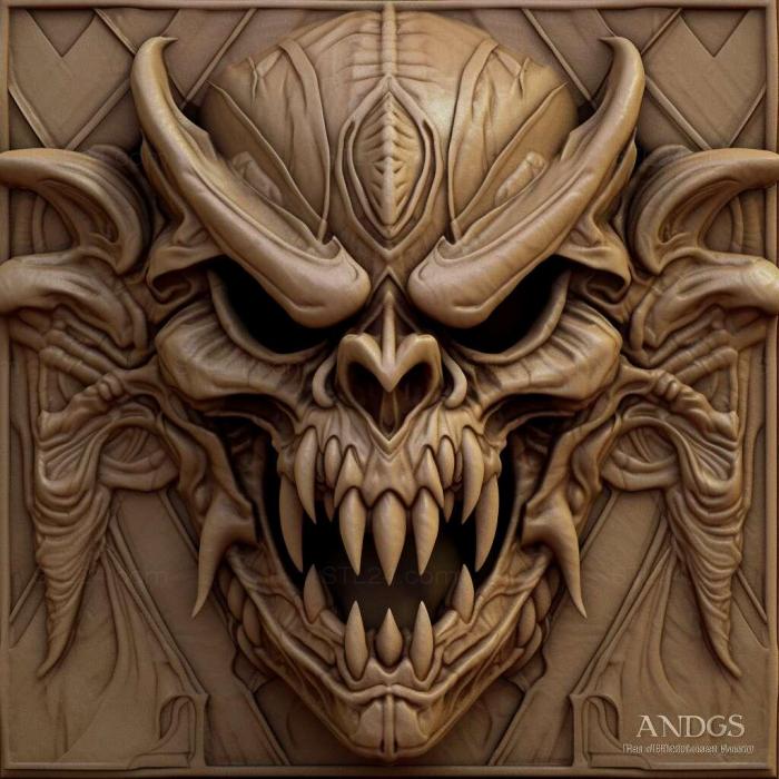 Games (Kingdoms of Amalur Reckoning Teeth of Naros 3, GAMES_38399) 3D models for cnc