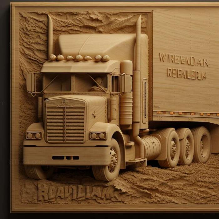 Games (Real Trucker America 2, GAMES_3886) 3D models for cnc