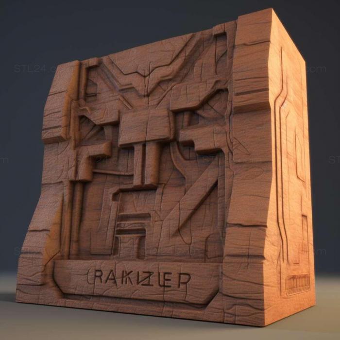 Games (Quake 2 Mission pack 2 Ground Zero 3, GAMES_3891) 3D models for cnc