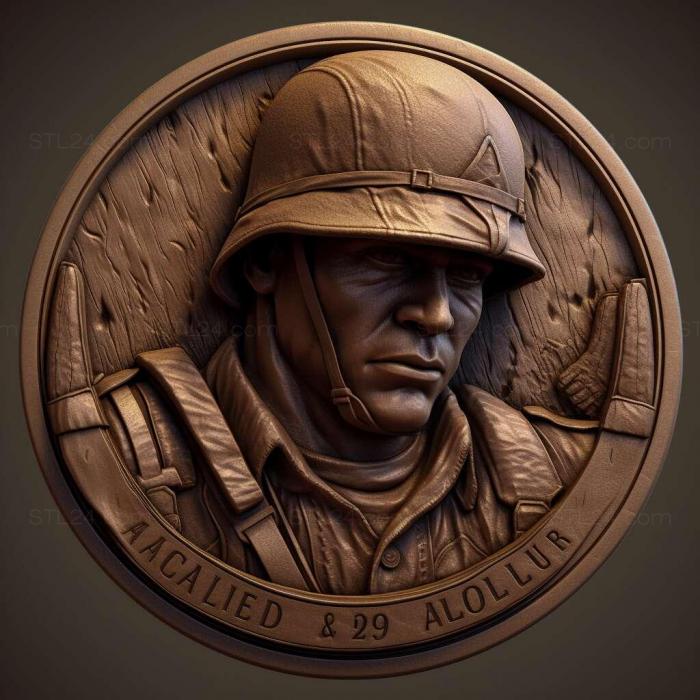 Games (Medal of Honor Allied Assault 2, GAMES_3946) 3D models for cnc