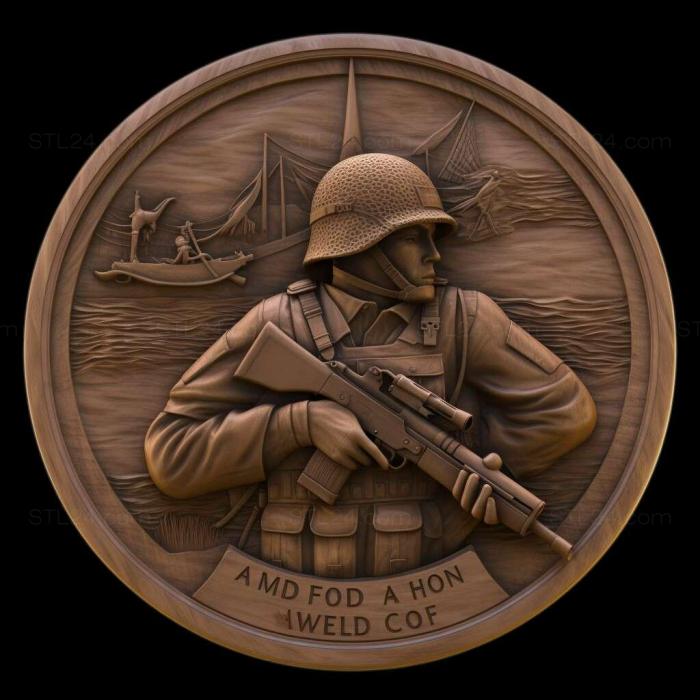 Games (Medal of Honor Allied Assault 3, GAMES_3947) 3D models for cnc