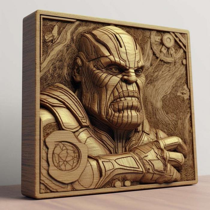 Games (Infinity Wars Animated Trading Card 3, GAMES_3983) 3D models for cnc