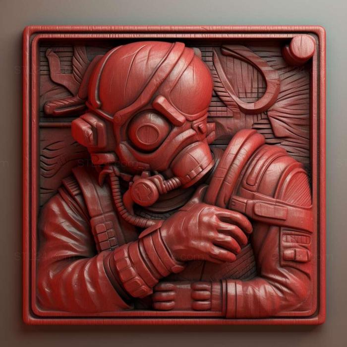 Games (Strike Force Red Cell 3, GAMES_399) 3D models for cnc