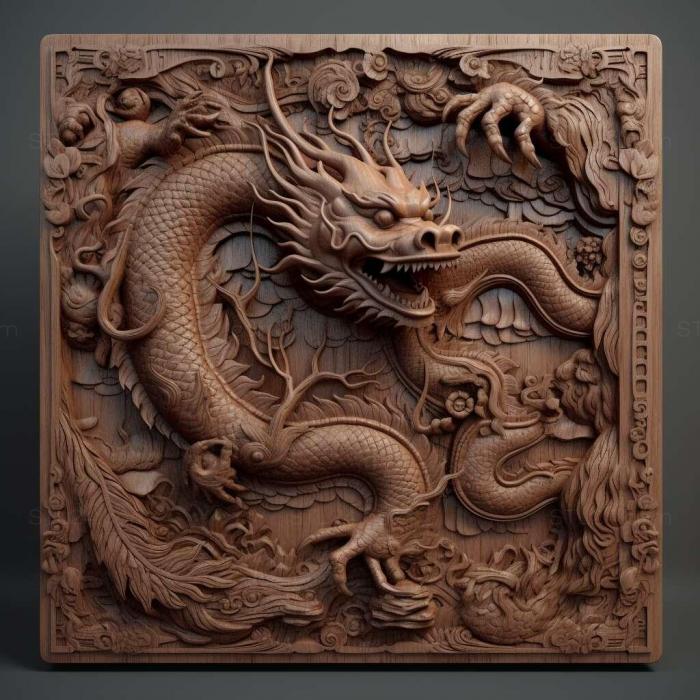 Games (Loong The Power of the Dragon 1, GAMES_4017) 3D models for cnc