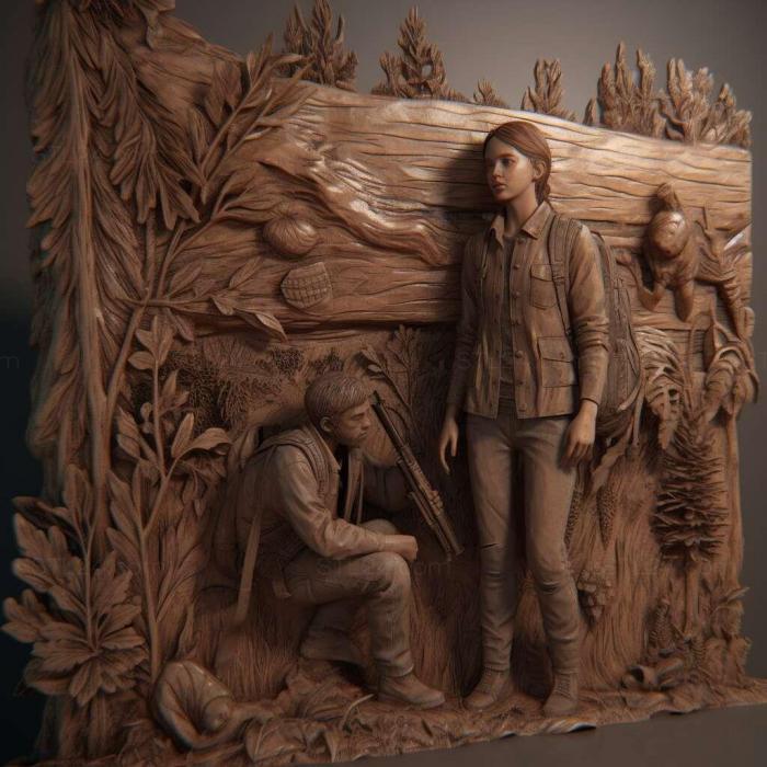 Games (The Last of Us Part 2 3, GAMES_427) 3D models for cnc
