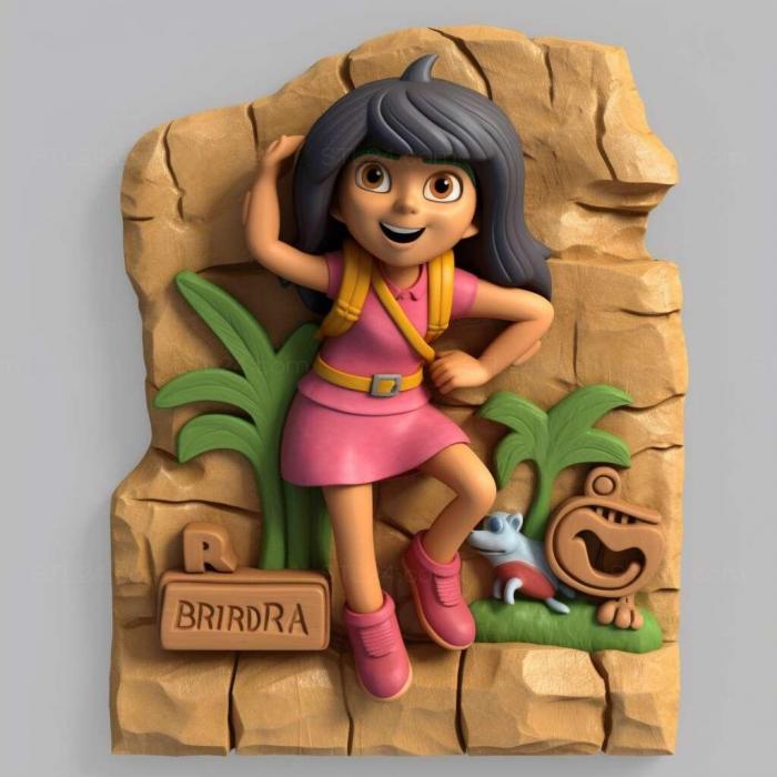 Games (Dora the Explorer Doras Big Birthday Adventure 4, GAMES_4964) 3D models for cnc