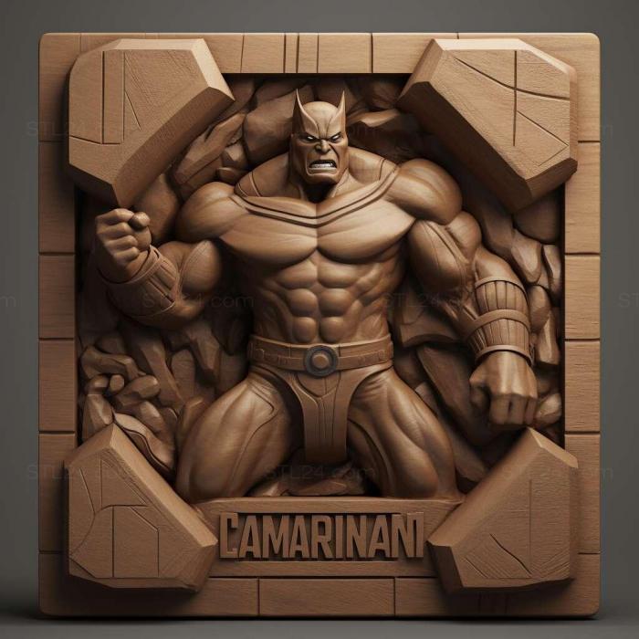 Games (Marvel Contest of Champions 2, GAMES_514) 3D models for cnc