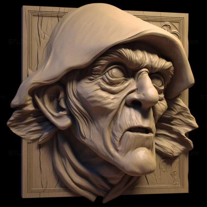 Games (Dishonored The Brigmore Witches 1, GAMES_5481) 3D models for cnc