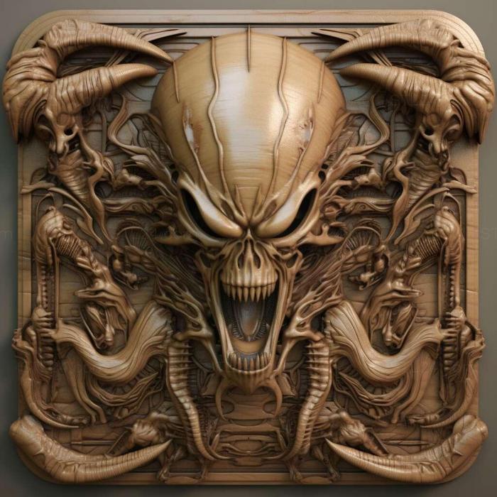 Games (Alien Breed 2 Assault 1, GAMES_5533) 3D models for cnc