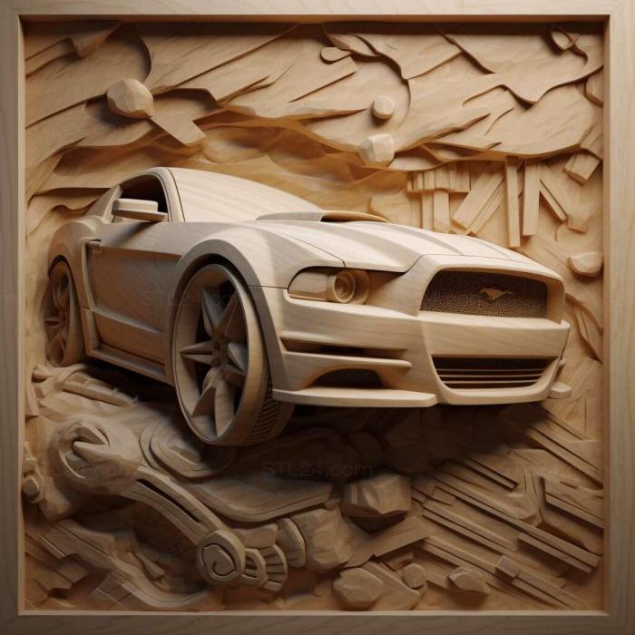 Games (Ford Street Racing 2, GAMES_5674) 3D models for cnc