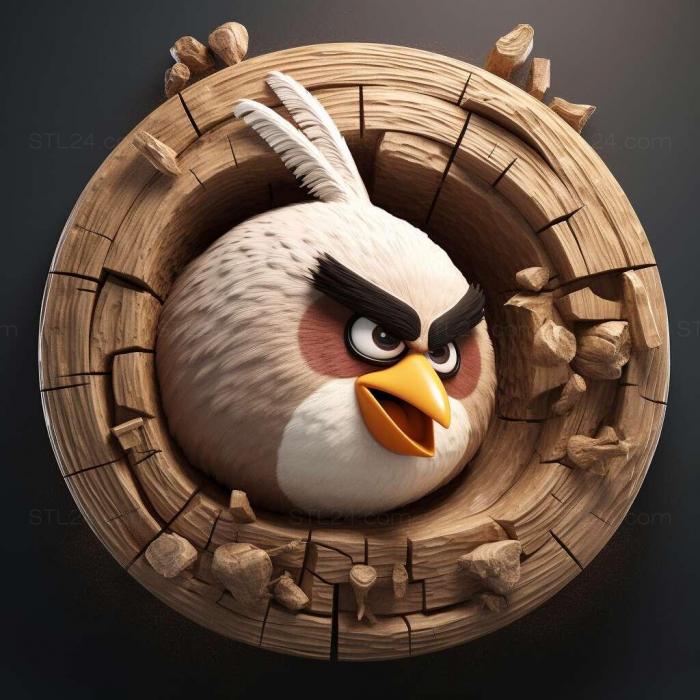 Games (Angry Birds Action 2, GAMES_5686) 3D models for cnc