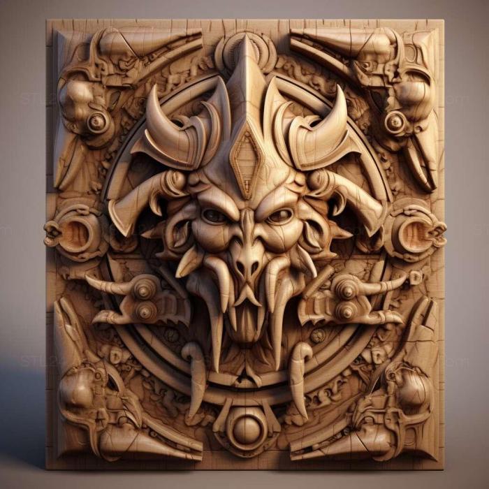 Games (World of Warcraft Legion 1, GAMES_5741) 3D models for cnc