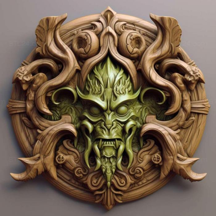 Games (World of Warcraft Legion 2, GAMES_5742) 3D models for cnc
