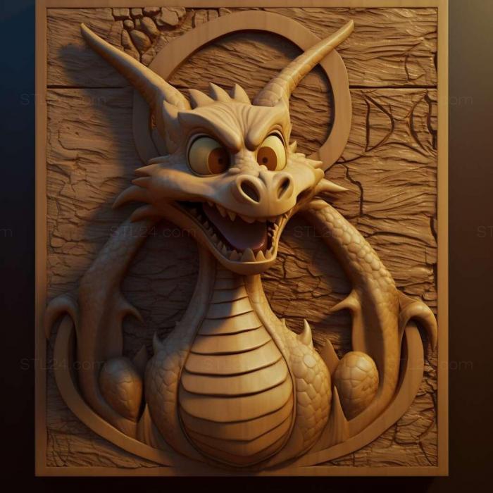 Games (Spyro the Dragon Rus 2, GAMES_5870) 3D models for cnc