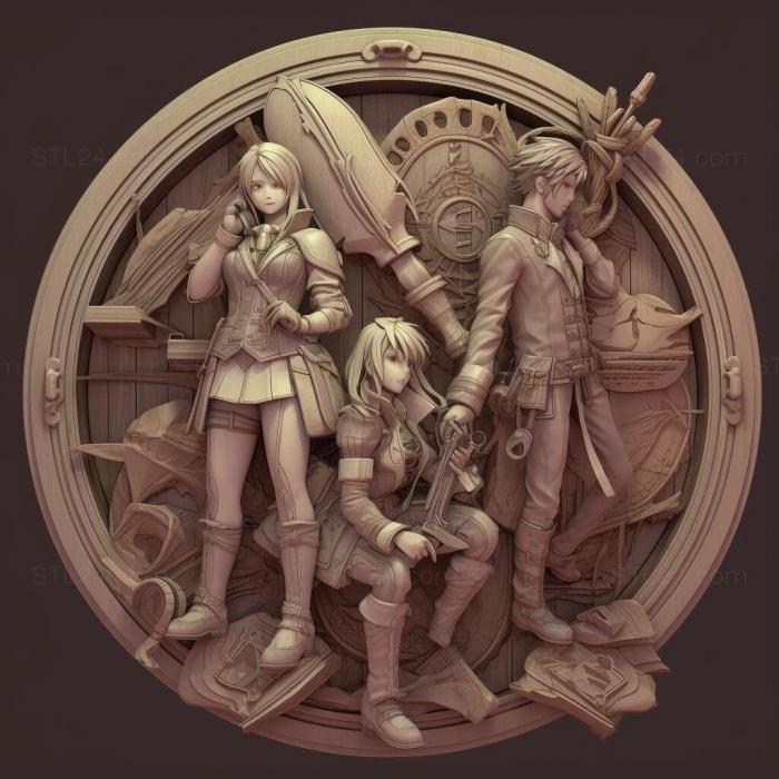 Games (The Legend of Heroes Trails of Cold Steel IV 2, GAMES_5906) 3D models for cnc