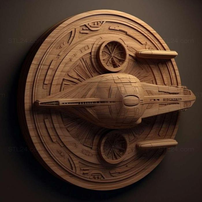 Games (Star Wars Starfighter 4, GAMES_592) 3D models for cnc