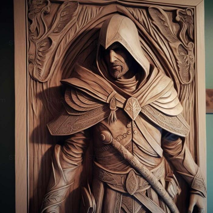Games (Assassins Creed The Ezio Collection 4, GAMES_6280) 3D models for cnc